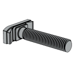 标準YJT 1016 (D) YJT1016 1016YJT 鉤形端T型螺栓 D型