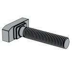 标準YJT 1017 (E) YJT1017 1017YJT 錘形端T型螺栓 E型