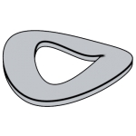 德标DIN 137 (B) - 1987 DIN137 137DIN 波形彈性墊圈