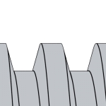 德标DIN 103 - 1 - 1977 DIN103 - 1 103 - 1D ISO - 公制梯形螺纹