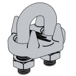 日標JIS B2809 (FR) - 1977 JIS2809 2809JIS FR型U型螺栓