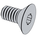 美标ASME/ANSI B18.3 - 2003 (R2008) ASME/AN 内鍵槽沉頭螺釘