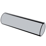 美標ASME B18.8.2 - 2000 (R2010) ASME18.8.2 A型槽銷 全長錐槽 [Table 6]