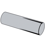 國(guó)際ISO 8745 (RN) - 2025 ISO8745 8745ISO 半長(zhǎng)錐槽的槽銷 倒圓端