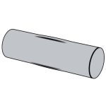 德標DIN EN ISO 8742 - 1998 DIN EN ISO8742  槽銷，中部帶1/3全長平行溝槽