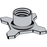 國标GB 938 - 1988 GB938 938GB 遊動自鎖螺母