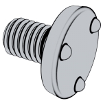 美標(biāo)IFI 148 (T3) - 2002 IFI148 148IFI T3型 平圓頭三點(diǎn)式上承接面焊接螺釘 [Table2]