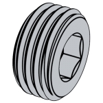 機械行業JB /ZQ4179 - 2006 JB4179 4179JB 55°非密封管螺紋內六角螺塞