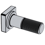 機械行業JB /T11009 (A) - 2010 JB11009 11009J 履帶式推土機 驅動輪齒塊用螺栓 A型