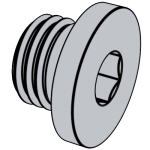 機械行業JB /ZQ4444 - 2006 JB4444 4444JB 内六角螺塞(PN31.5)