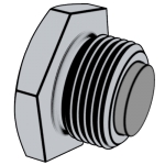 汽标代号Q 623 Q623 623Q 六角头磁性螺塞