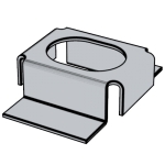 汽标QC /T862 - 2011 QC862 862QC B型方螺母座