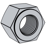 国标GB /T9125 - 2010 GB9125 9125GB 管法兰连接用大六角螺母（配合螺柱使用）