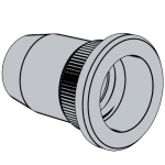 标准YJT 3004 YJT3004 3004YJT 滚花盲孔平圆头圆柱铆螺母