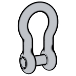 國標GB 559 (O1-O4) - 1987 GB559 559GB 船用卸扣 - 圓形卸扣系列