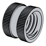 国标GB 809 - 1988 GB809 809GB 嵌装圆螺母