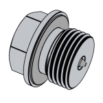 西门子F 3082 (SHR-VSHL B2) - 2014 F3082 308 六角头锁紧螺塞 - 带磁铁