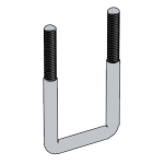 美标ASME B18.31.5 (US) - 2011 ASME18.31.5  U型螺栓, 方角 (F468, F593, F1554, A307, A193/A193M, A320/A320M, SAE J429)