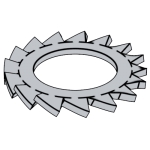 意大利UNI 8842 (A) - 1985 UNI8842 8842UNI 外鋸齒鎖緊墊圈