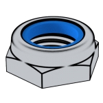 国标GB /T6172.2 - 2000 GB6172.2 6172.2GB 非金属嵌件 六角锁紧薄螺母