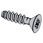美标ASME B18.6.4 - 1998 (R2005) ASME18.6.4 IA型米字槽沉头自攻螺钉 B,BP型 [Table 11]