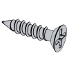 II型十字槽沉頭清根自攻螺釘 B,BP型 [Table 16]
