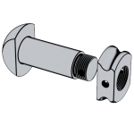 德标DIN 48073 (S) - 1975 DIN48073 48073DIN 架空电力线的连接螺栓 S型