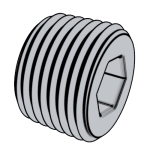 美标SAE J531 (130109U) - 2020 SAE531 531SA 加注和排出口用内六角頭螺堵(PTF螺紋)鑄造