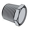 加注和排出口用六角頭螺堵(PTF螺紋)