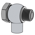 機械行業JB /T6013 (C) - 2011 JB6013 6013JB 柴油機 低壓金屬油管組件 技術條件 - C 型低壓油管組件 [鉸接式管接頭]