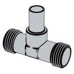 汽标代号Q 816B Q816B 816BQ 卡套式組合三通接頭體