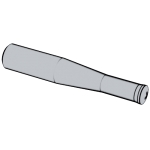 機(jī)械行業(yè)JB /T4210.10 - 2014 JB4210.10 4210.1 六角螺母冷鐓模 沖孔沖頭 B2型 (適用于GB6171、GB6176)