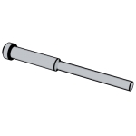 机械行业JB /T4208.16 - 1996 JB4208.16 4208.1 冷镦模具通用件-顶料杆 A型 (适用于GB5781、GB5783、GB8786、GB70)