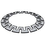 航天QJ 803A - 1997 QJ803A 803AQJ 内徑定心碟形彈簧片