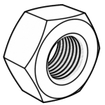 汽標代號Q 348 Q348 348Q 塑料六角螺母