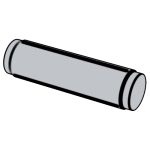 美標(biāo)ASME B18.8.2 - 2000 (R2010) ASME18.8.2 F型全長(zhǎng)槽銷 [Table6]