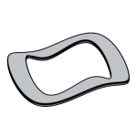 英标BS 4463 - 1969 BS4463 4463BS 米制 工程用波形墊圈