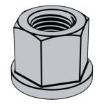 德标DIN 6331 - 2003 DIN6331 6331DIN 六角带介厚螺母 1.5d