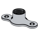 航空HB 8058 - 2002 HB8058 8058HB MJ螺紋雙耳托闆自鎖螺母