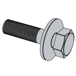 汽标代号Q 141 Q141 141Q 六角頭錐形彈性墊圈組合螺栓