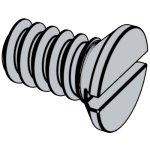 日标JIS B1116 (T4) - 2009 JIS1116 1116JIS 精密机械用开槽沉头螺钉