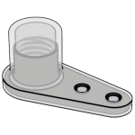 國标GB /T932 - 1988 GB932 932GB 氣密單耳托闆自鎖螺母