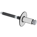 美标IFI 130 - 2003 IFI130 130IFI 圓頭抗剪切拉花式抽芯鉚釘