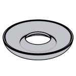 汽标QC /T363 - 1999 QC363 363QC 盆形圓錐墊圈