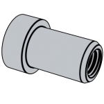 标准YJT 3007 YJT3007 3007YJT 圆柱头铆螺母（厚头铆螺母）