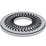 标准YJT 6008 (SKB) YJT6008 6008YJT SKB大齿面法式垫圈