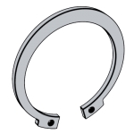 标准YJT 7032 YJT7032 7032YJT C型 孔用反向挡圈