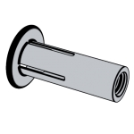 标准YJT 8005 YJT8005 8005YJT 平头开槽拉铆螺母