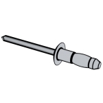 标準YJT 8008 YJT8008 8008YJT 圓頭單鼓型抽芯鉚釘（替代YJT 1046）