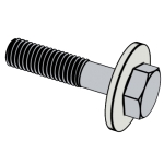 德标DIN EN ISO 10644 (S2) DIN EN ISO10644  六角头螺栓和平垫圈组合件